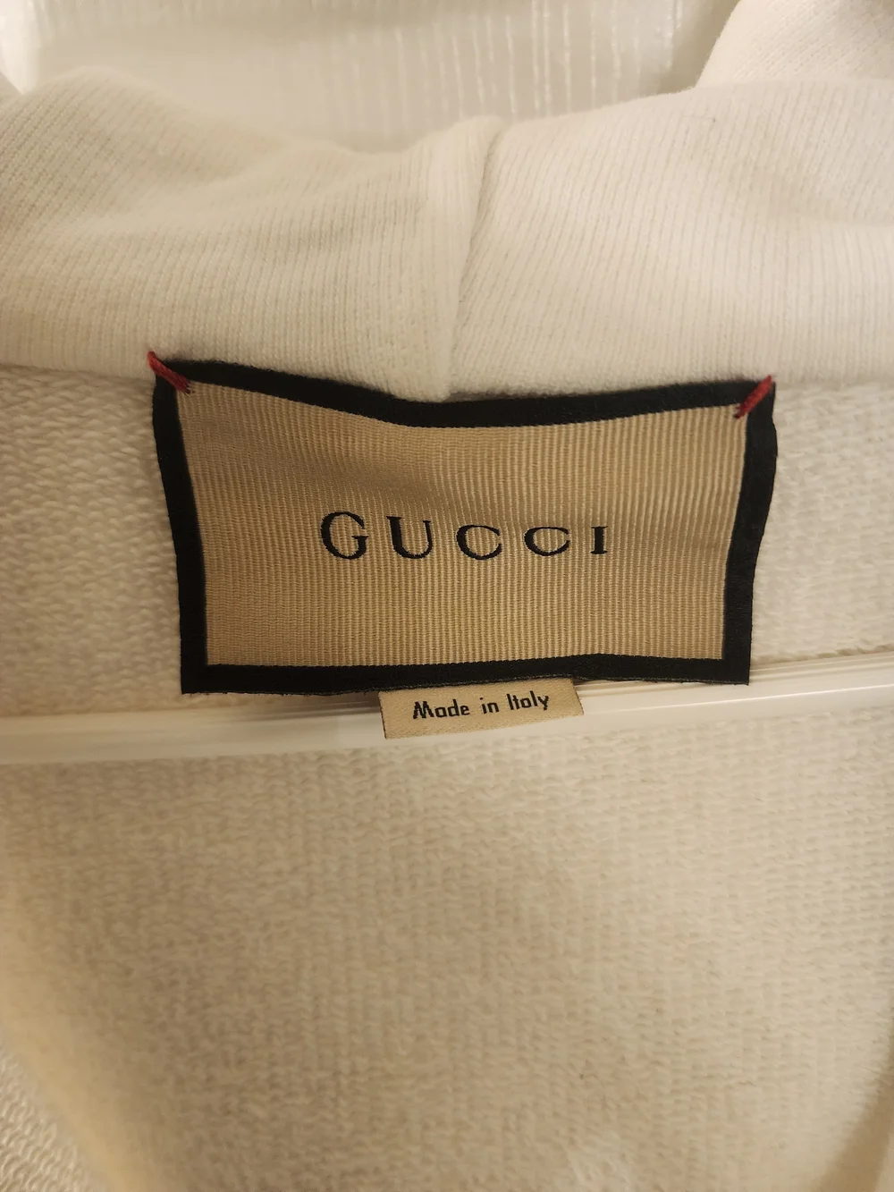 Gucci Hooded Zip Pullover with Signature Web Stripe
